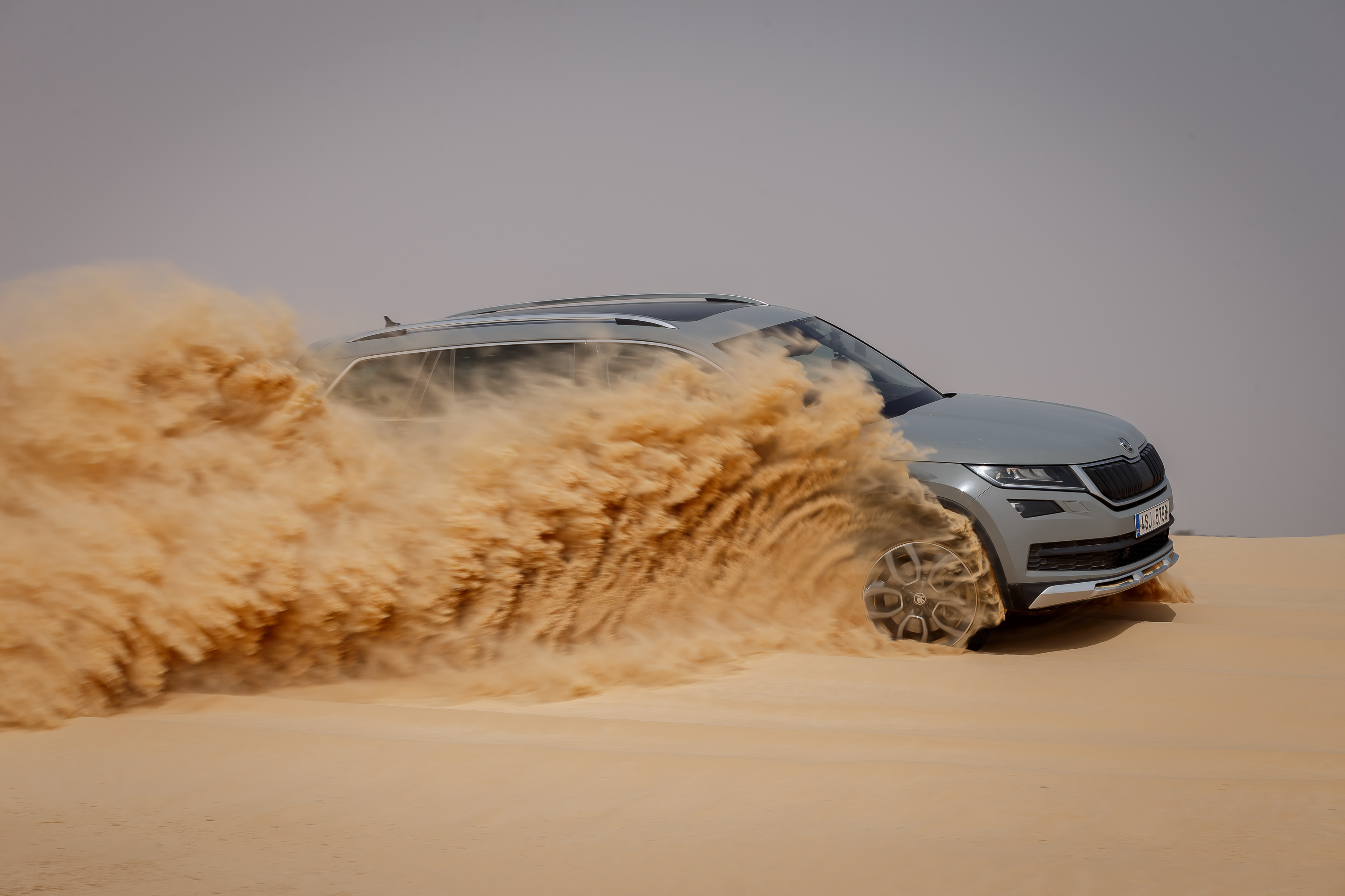 Photo: Škoda Kodiaq Scout in Tunisia with Prima Autosalon